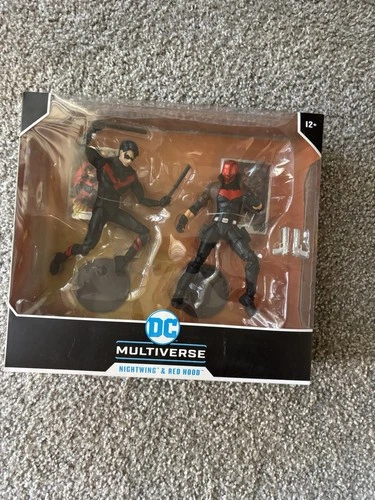 McFarlane Toys DC Comics Battle Scene Night Wing vs Red Hood Action Figure