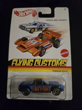 Hot Wheels Flying Customs Porsche 914-6 Blue - 2012 NEW