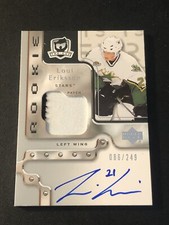 2006-07 Upper Deck The Cup /249 Loui Eriksson #125 RPA Rookie Patch Auto RC