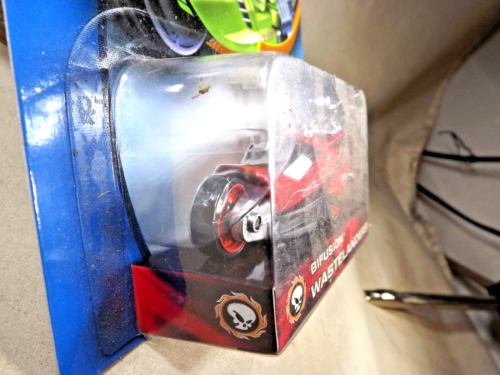 2003 Hot Wheels Thunder Cycles BIFUSION Wastelanders Red-Black w/Red Spoke Wheel - Picture 4 of 7