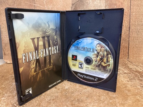 Final Fantasy XII 12 (Sony PlayStation 2, 2006) Black Label PS2 Complete Manual - Picture 3 of 3