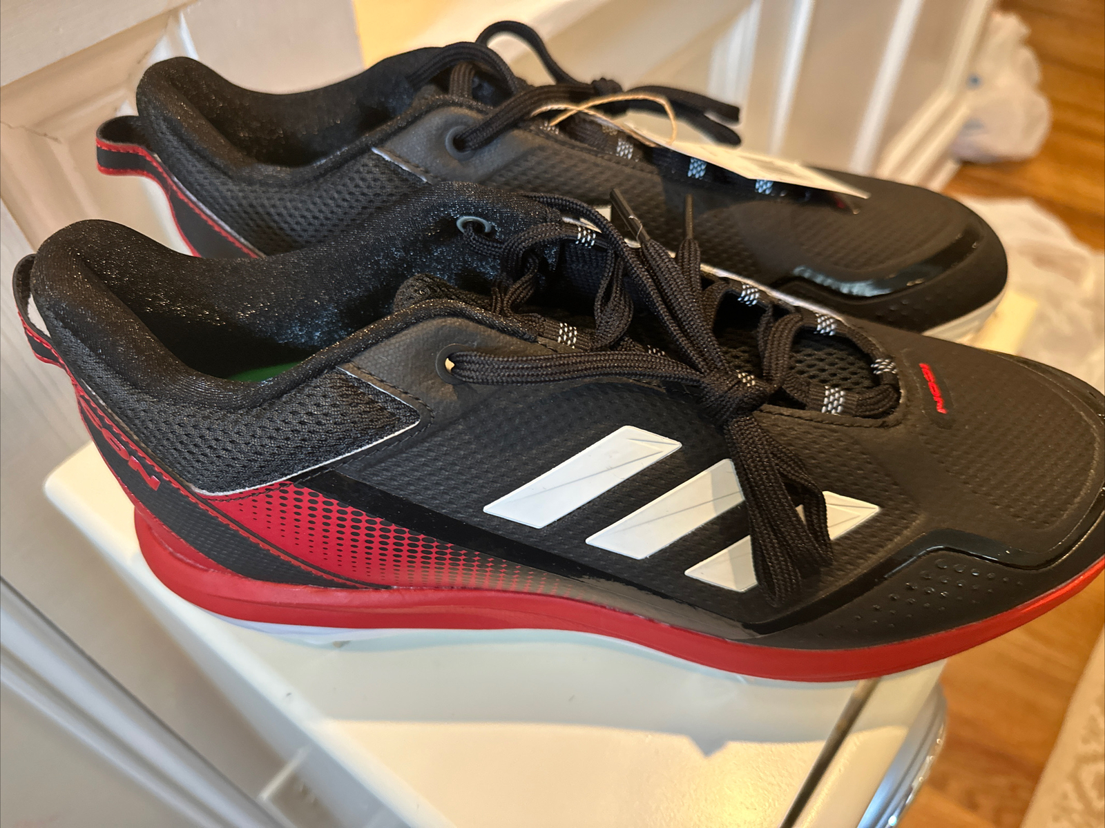 Adidas Icon 7 Core Baseball Shoes Black/White/Red Men’s Size 11.5 S23858 Adidas Icon 7 Core Baseball Shoes Black/White/Red Men’s Size 11.5 S23858