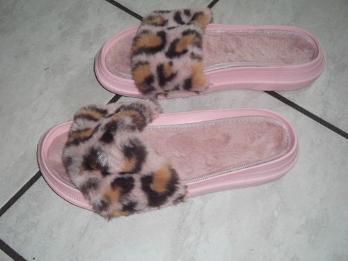 Tolle offene Damen Schuhe mit Kunstfell Gr 37 @@ NEU @@ - Bild 3 von 5