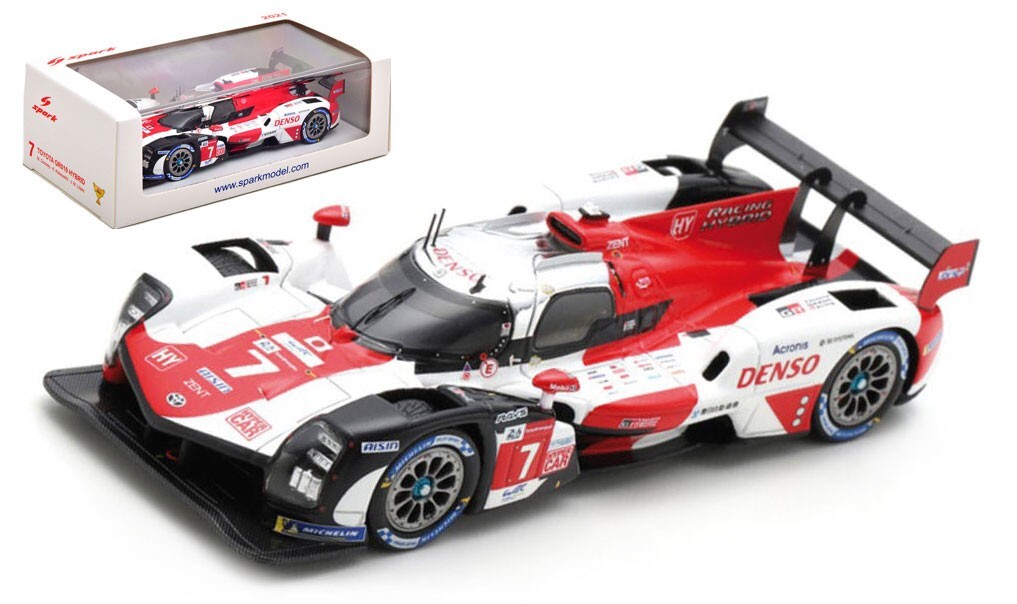 Spark 43LM21 Toyota GR010 Hybrid #7 Winner Le Mans 2021 - 1/43