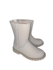 Old Navy Matalan Taupe Rubberized Lug Sole Boots Toddler Girls Size 10 NWT 1