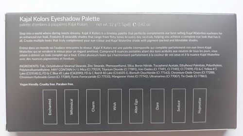 Paleta de sombras de ojos Kajal X colores VASANTI 8 tonos magníficos (LEER) - Imagen 5 de 7