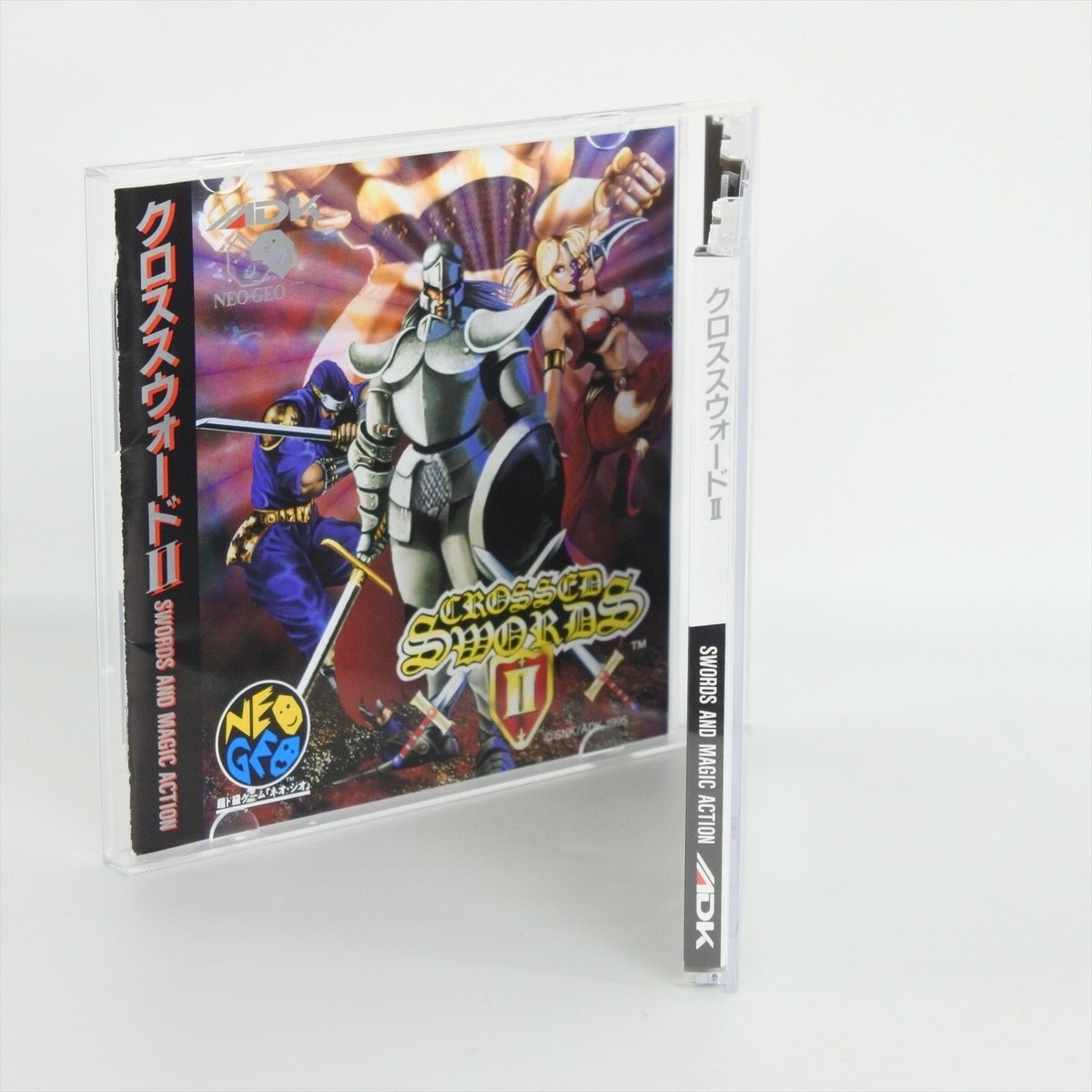 Neo Geo CD CROSSED SWORDS II 2 Spine * 5355 nc | eBay
