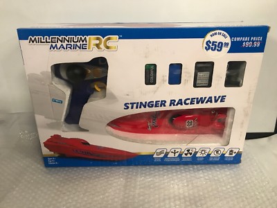 Millenium Marine RC Stinger Racewave Remote Control Speedboat 27MHZ $99.99 *SALE