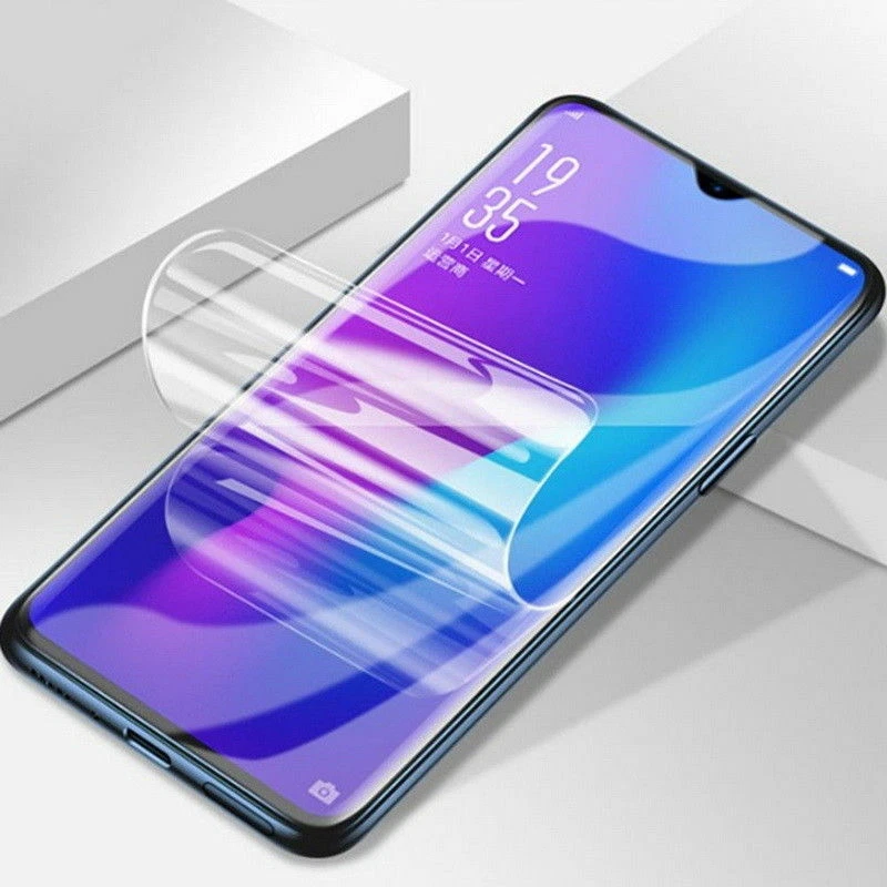 NUEVO Protector de pantalla de hidrogel suave premium para OnePlus 5 6 6T 7T 8 Pro autorreparación Foto 3 de 4