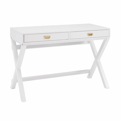 Riverbay Furniture Writing Desk In White Ebay