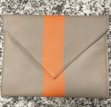 NWT Gray Purse. Taupe Purse. Gray Clutch. Orange Clutch. Orange Purse.
