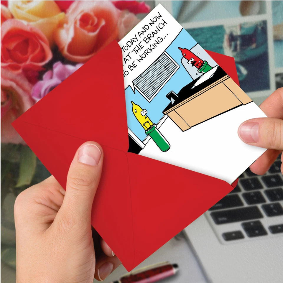 Christmas-Lights Out: Divertido conjunto mixto de 12 tarjetas con sobres Foto 4 de 4