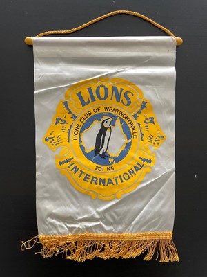 Fanion Vintage Lions Club - Colebrook Connecticut - Collection