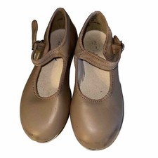 Capezio Little Kids Mary Jane Tap Shoes Size 3M Leather 3800T Caramel