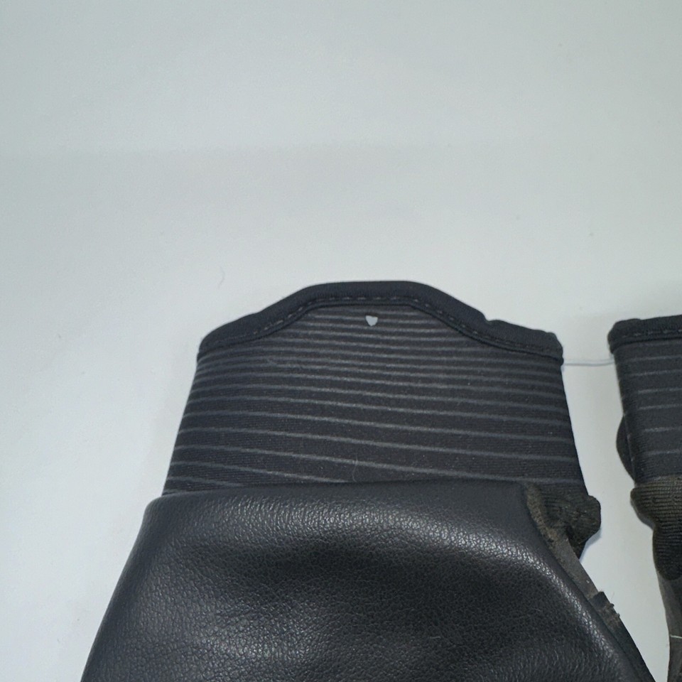 Nike Alpha Huarache Edge Triple Black Batting Gloves Unisex Adult Size