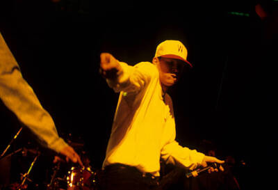 Mark Wahlberg aka Marky Mark the Funky Bunch performs at the Ritz - Old Photo 8