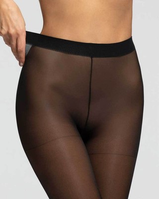 Pompea Confezione Da 6 Pezzi Collant 40 Den Colore Nero Azione Riposante