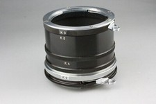 Nikon Model K Extension Tube Ring Set w/K1 K2 K3 K4 K5 133