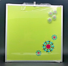 Magnetic Dry Erase Marker Board For Home Office School Family Green Surface NEW