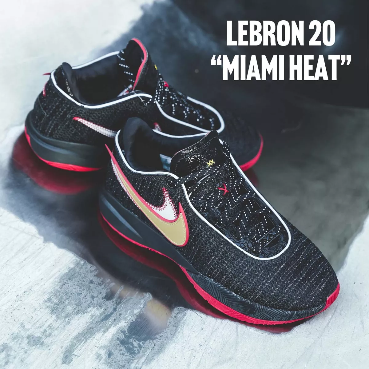 Nike Lebron XX EP 20 James LBJ Miami Heat Black Men DJ5422-001 | eBay