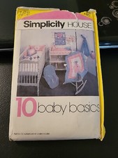 Simplicity House 10 baby basics sewing pattern 125 New Uncut