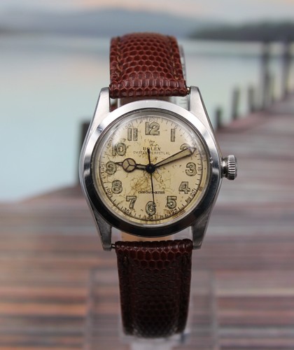 Rare Rolex Oyster Perpetual Chronograph Wristwatch c.1940's