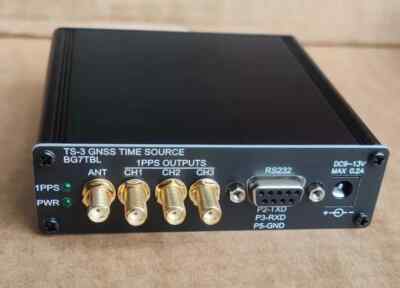 Time Source Clock Source 1PPS 0-3.3V 3-Channel SMA Port LEA-M8T GNSS GPS Beidou