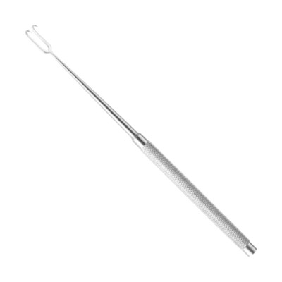 Joseph Skin Hook, 6.25'', 2-Sharp Prongs, 10 mm wide, Premium German Stainless