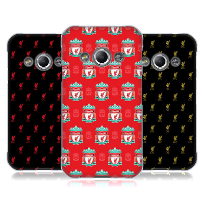 LIVERPOOL FC LFC CREST & LIVER BIRD PATTERNS SOFT GEL CASE FOR SAMSUNG PHONES 4