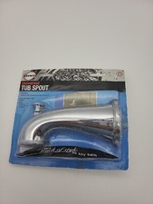 DANCO 5-1/2 in. Decorative Tub Spout in Chrome