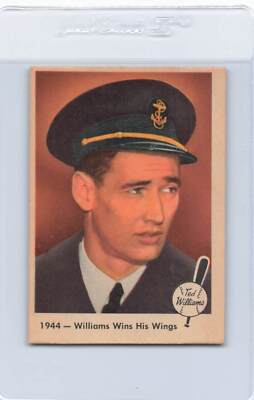 テッド・ウィリアム　フットNO．812760 1959 Fleer Ted Williams #60 1957 - More Records For Ted EX