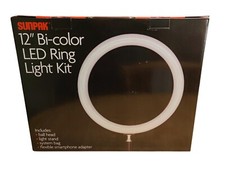 Sunpak 12" Bi-Color LED Ring Light Kit