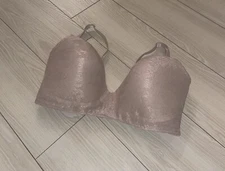 Natori Private Luxuries 1263132 Nursing Bra Lace Wire Free Womens 36DDD Beige