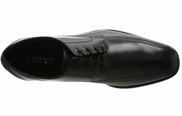 Florsheim Castellano Bike Men Size 9.5 Black Leather Oxford Shoe 14139 florsheim-mens-midtown-bike-  main image 4