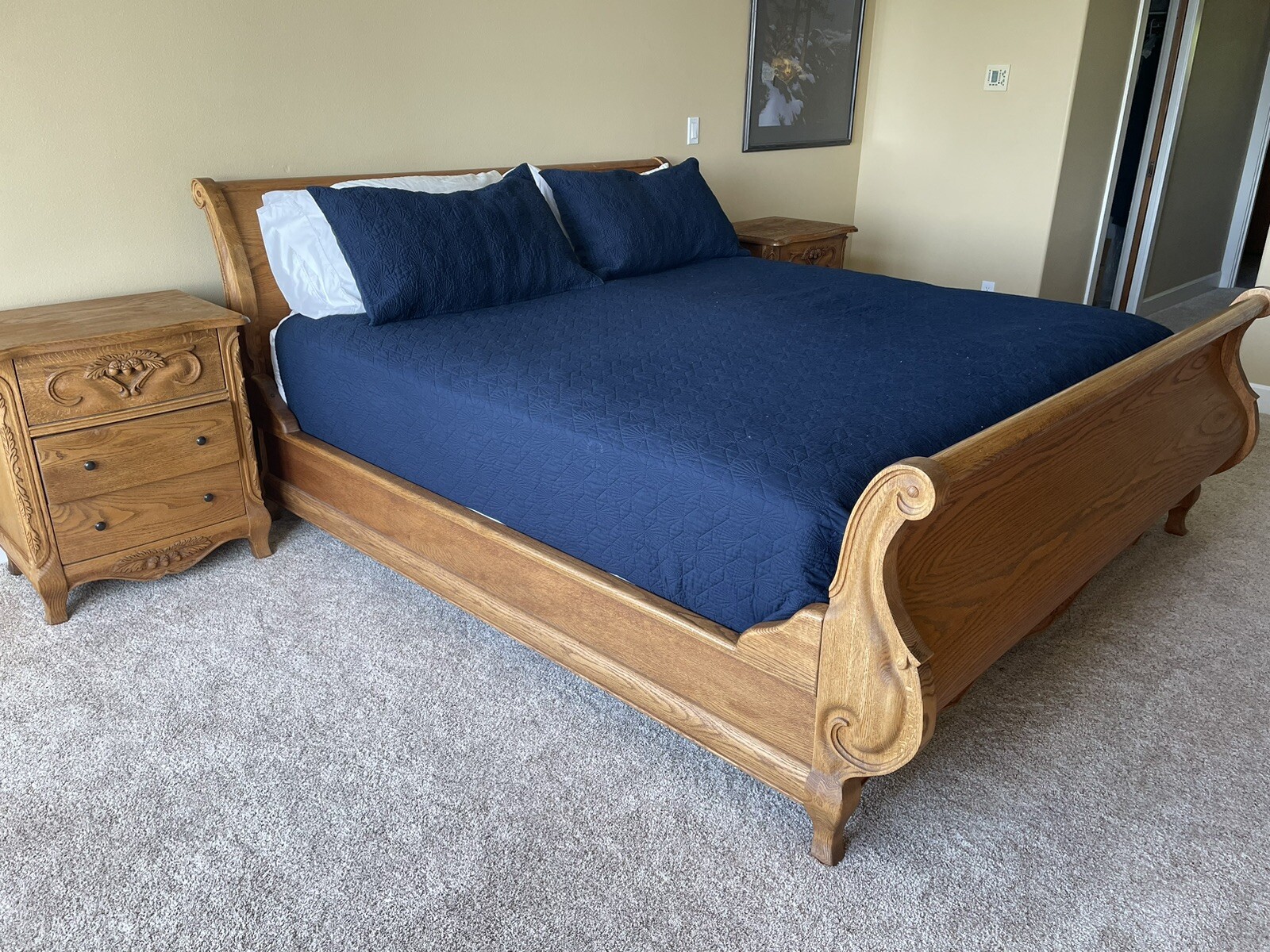 oakwood interiors Versailles King Bedroom Set eBay