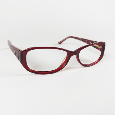 MISSONI Brille ROT OVAL Brillengestell MOD: 49 25289640