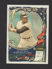 2023 Topps Allen & Ginter's #SS-32 Willie Mays card, San Francisco Giants HOF