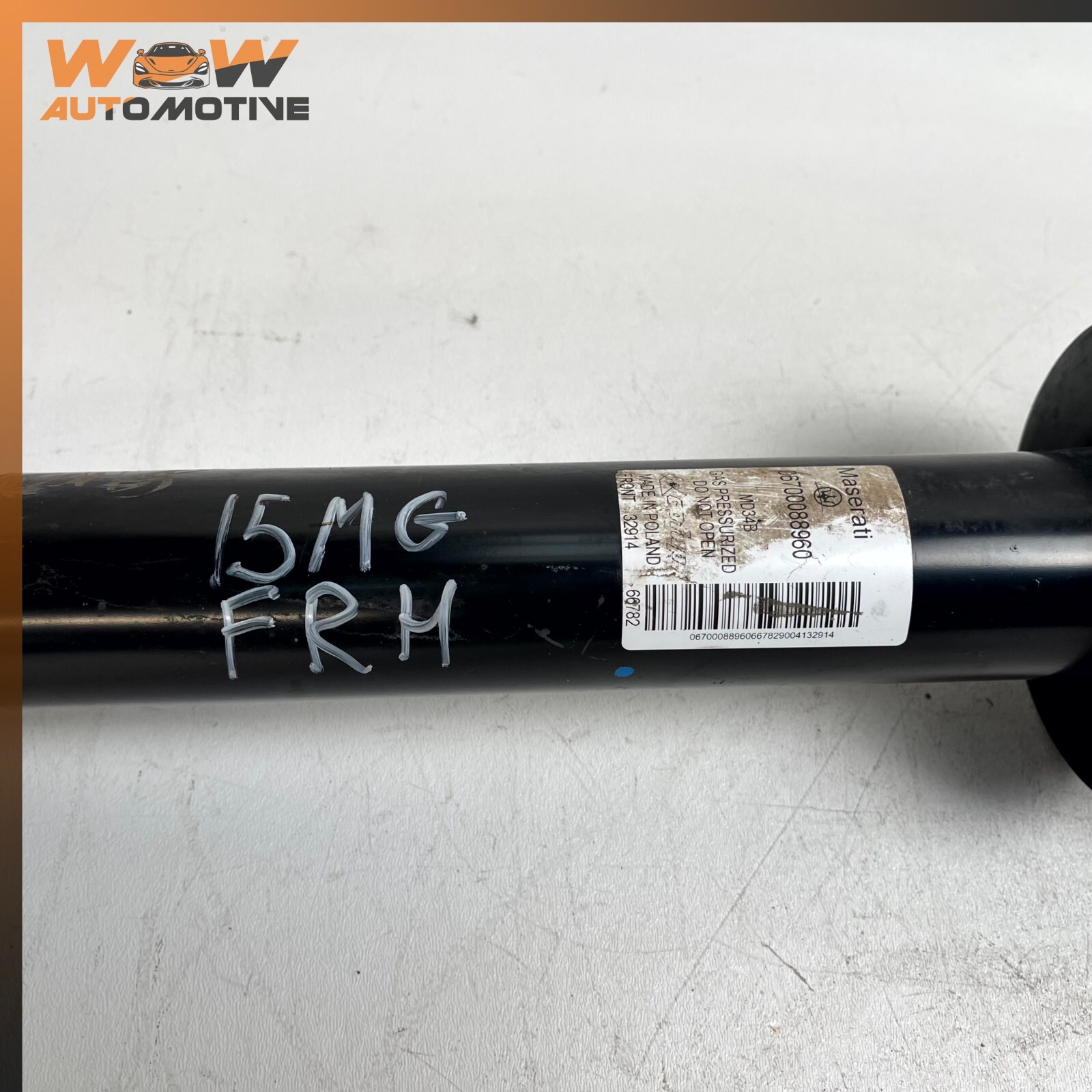 14-17 MASERATI GHIBLI RWD FRONT RIGHT PASSENGER SIDE SHOCK STRUT OEM