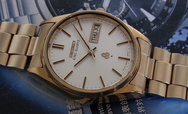 seiko day date two tone
