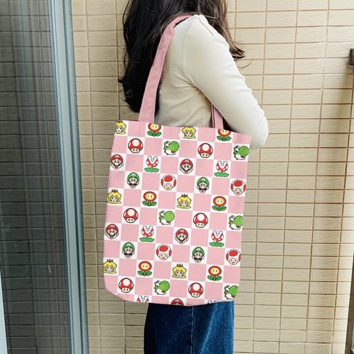 Bolso de hombro de lona PrincessPeach Bolso de compras Bolsos Bolso Super Mario - Imagen 10 de 21