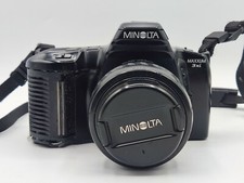 Minolta Maxxum 3Xi 35mm SLR Film Camera w/ Minolta Power Zoom 35-80 Lens As Is