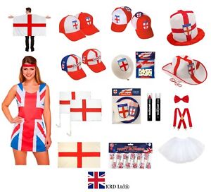 IT'S COMING HOME Tableware & Decorations ENGLAND St George World Cup Party