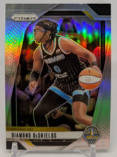🏀2024 Panini Prizm WNBA Diamond DeShields Silver Prizms #8 - Chicago Sky🏀