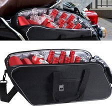 Motorcycle Saddlebag Cooler Bag, Leakproof Saddle Bag Cooler Beverage