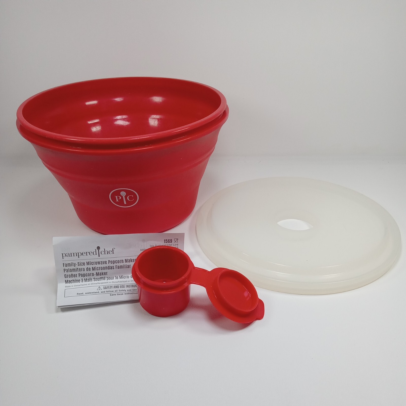 family size popcorn maker pampered chef