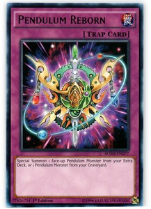 Pendulum Reborn - BOSH-EN077 - Rare - 1st Edition x3 - Near Mint