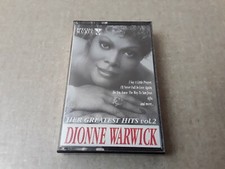 Dionne Warwick Her Greatest Hits Volume 2 Cassette Tape