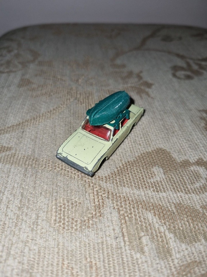 Vintage Matchbox Lesney No. 45 Ford Corsair Toy Model Car Made In Vintage Matchbox Lesney No. 45 Ford Corsair Toy Model Car Made In