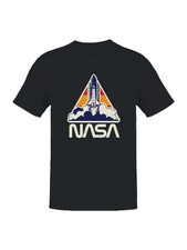 Officially Licensed Nasa Vintage Space Shuttle Launch Men's T-shirt