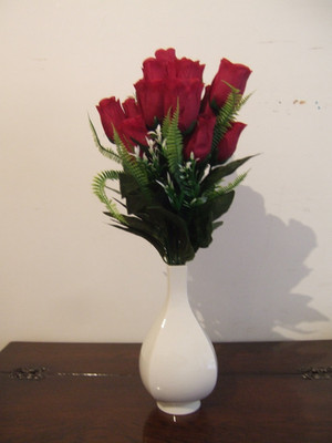 Künstliche Rosen 18stück Länge mit Stab 45cm künstliche Blumen